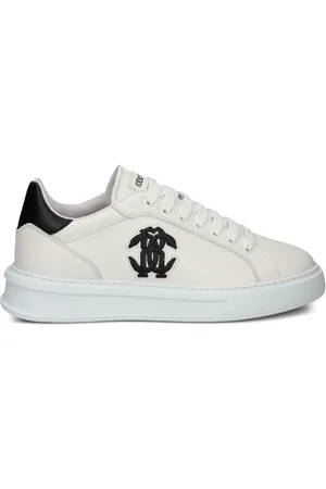 Roberto Cavalli Sneakers mit Mirror Snake-Applikation