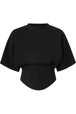 Pinko T-Shirt mit Corsage