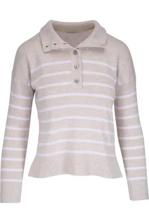 Kinross Gestreiftes Poloshirt