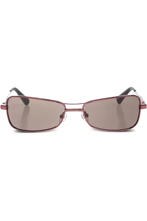 Jacquemus Sonnenbrille mit eckigem Gestell