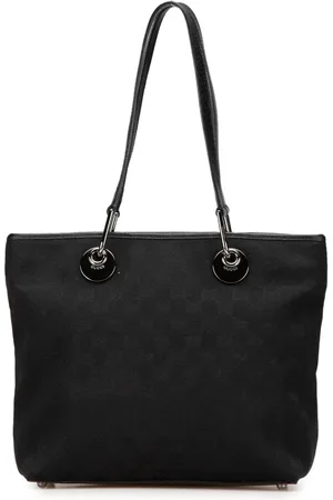 Gucci 2000-2015 GG Canvas Eclipse Shopper