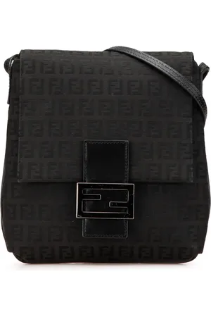 Fendi 2000-2010 Zucchino Canvas Umhängetasche