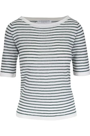Majestic T-Shirt aus Leinen