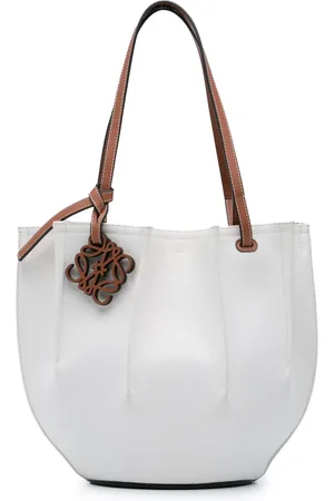 Loewe 2021 Paulas Ibiza Denim Shell Basket Tote Bag