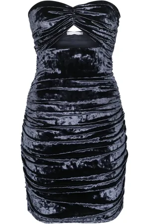 AMEN Minikleid aus Pannesamt