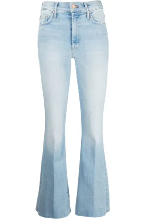 Mother Jeans mit geradem Bein