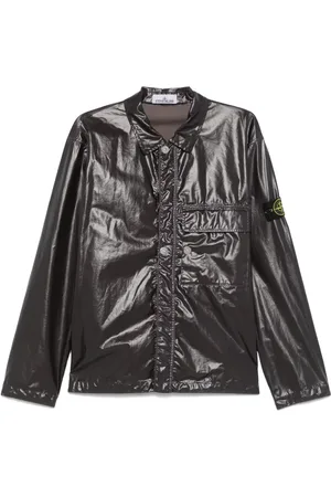Stone Island Beschichtete Hemdjacke