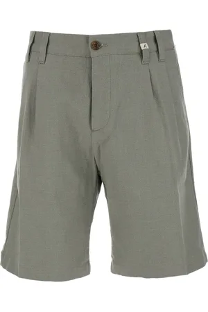 MYTHS Bermudas mit doppelter Falte