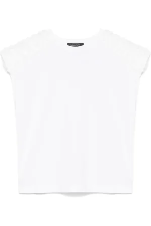 Fabiana Filippi T-Shirt mit Rüschendetail