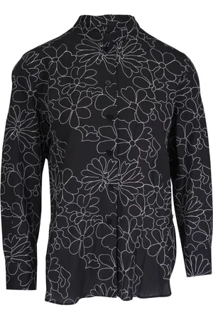 Bogner Hemd mit Blumenstickerei