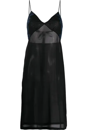 La Perla Camisole-Kleid mit Spitzenborte