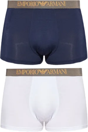Emporio Armani 2er-Pack Boxershorts mit Logo-Bund
