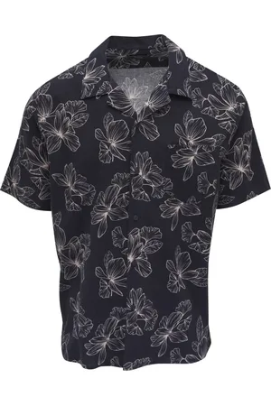 Vince X Neil Barrett Hemd mit Blumen-Print