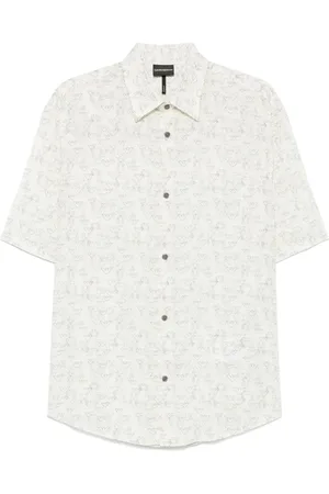 Emporio Armani Hemd mit Adler-Print