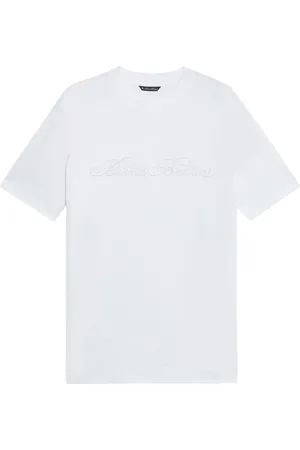 Brooks Brothers T-Shirt mit Logo-Stickerei
