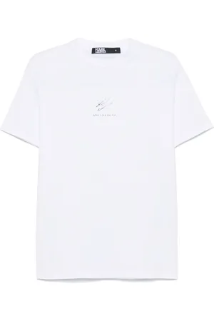 Karl Lagerfeld T-Shirt mit rundem Ausschnitt