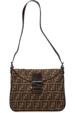 Fendi 2000-2010 Zucca Canvas Schultertasche