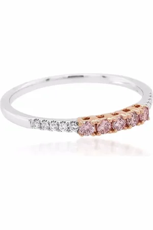 HYT Jewelry 18kt Goldring mit Argyle Pink Diamante