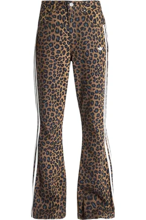 adidas Hose mit Leoparden-Print