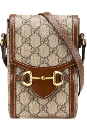 Gucci 2016-2024 mini GG Supreme Horsebit 1955 Umhängetasche