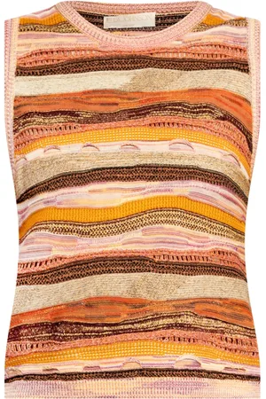 ULLA JOHNSON Gestreiftes Strickoberteil
