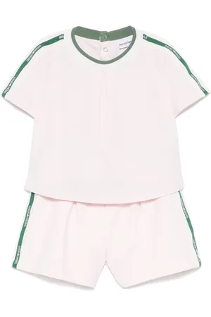 Emporio Armani Shorts-Set mit Logo-Verzierung