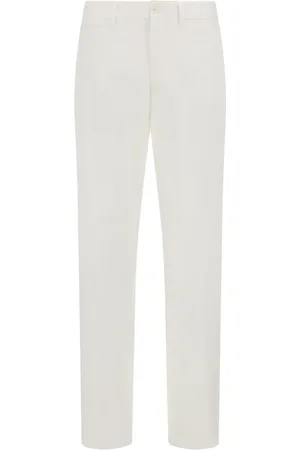 Boggi Milano Stretch Cotton and Linen Trousers