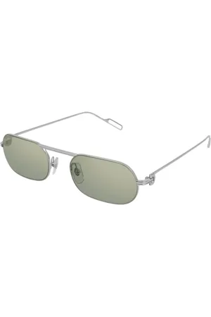 Cartier Brille mit ovalem Gestell