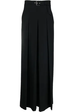 Alberta Ferretti Wide-Leg-Hose mit Gürtel