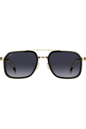HUGO BOSS Sonnenbrille mit eckigem Gestell