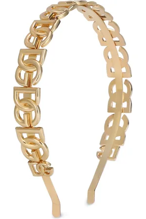Dolce & Gabbana Haarreif mit Logo-Schildern