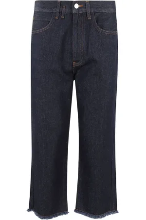 TELA Klassische Cropped-Jeans