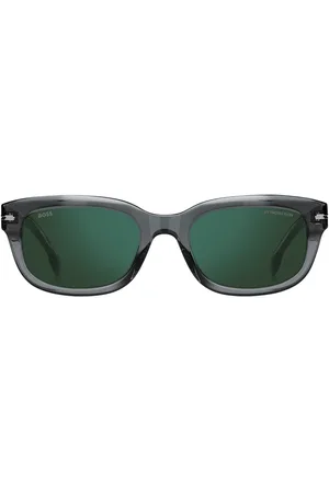 HUGO BOSS Sonnenbrille mit eckigem Gestell