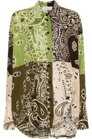 The Attico Hemd mit Paisley-Print
