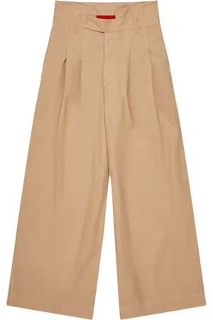 ECKHAUS LATTA Wide-Leg-Hose mit Bundfalten