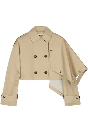 PORTS 1961 Asymmetrische Trench Jacke