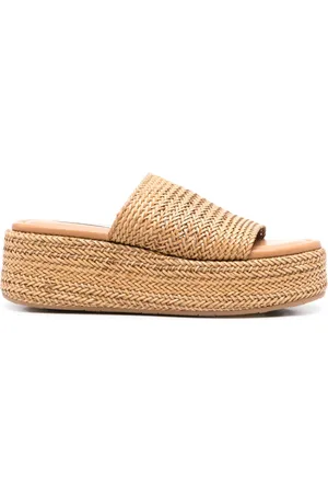 Casadei Gewebte Sandalen 65mm
