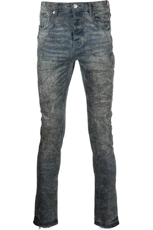 Purple Brand P001 Skinny-Jeans im Distressed-Look