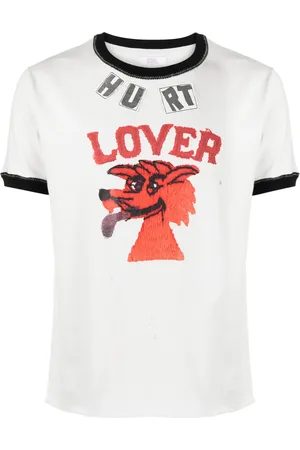 ERL T-Shirt mit Slogan-Print