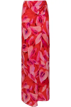 The Andamane Phoebe Wickelrock mit Blumen-Print