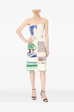 Marine Serre Regenerated Tote Bags Midikleid
