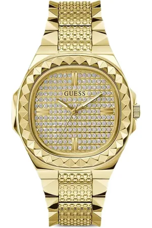Guess Armbanduhr mit Nieten 42mm