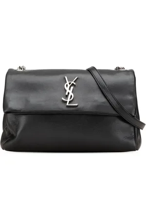 Saint Laurent 2018 mittelgroße Grain De Poudre West Hollywood Umhängetasche