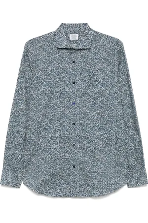 MAZZARELLI Hemd mit abstraktem Print