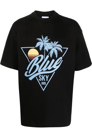 BLUE SKY INN T-Shirt mit Logo-Print