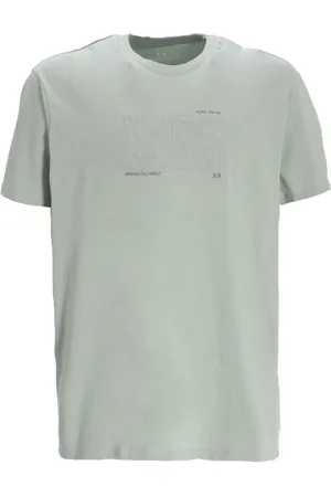 Armani Exchange T-Shirt mit Logo-Stickerei
