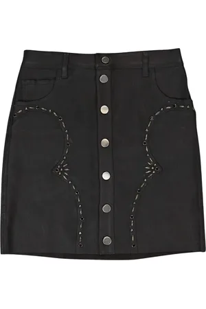 AMIRI Kurzer Lederrock