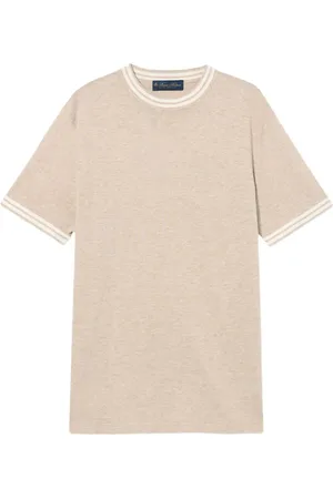 Brooks Brothers T-Shirt aus Bio-Baumwoll-Leinen