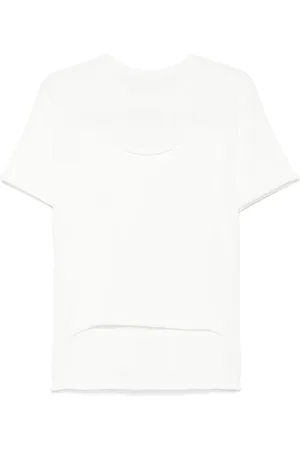 Issey Miyake Gestricktes T-Shirt