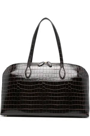 Totême Handtasche mit Kroko-Effekt